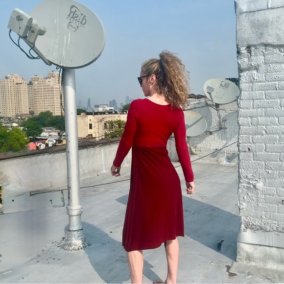 Sonia by Sonia Rykiel Merino Wool Dress Size M - Picture 9 of 13